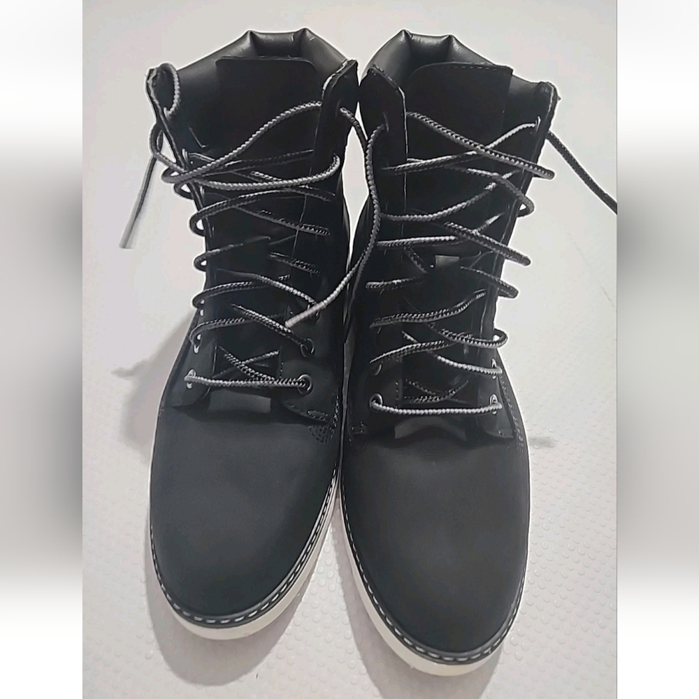 Women's Timberland Keely Field 6-inch Pre Owned Good Condition Size 7.5 Black - Picture 3 of 16